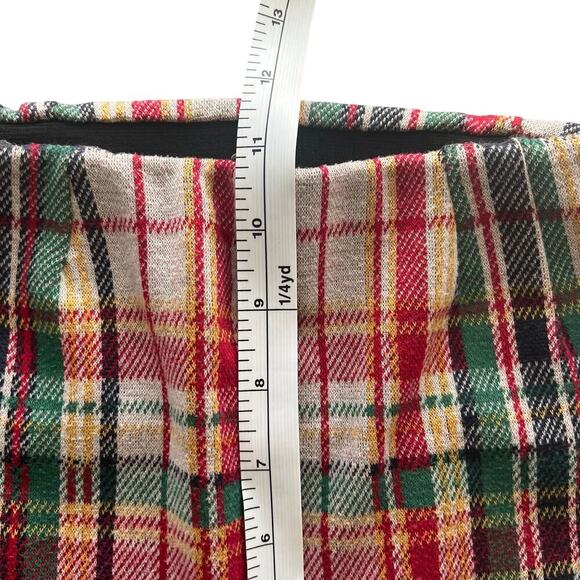 Free People Clean Crop Flare Trouser Pants Red Green Paid Size 0 - Picture 6 of 8